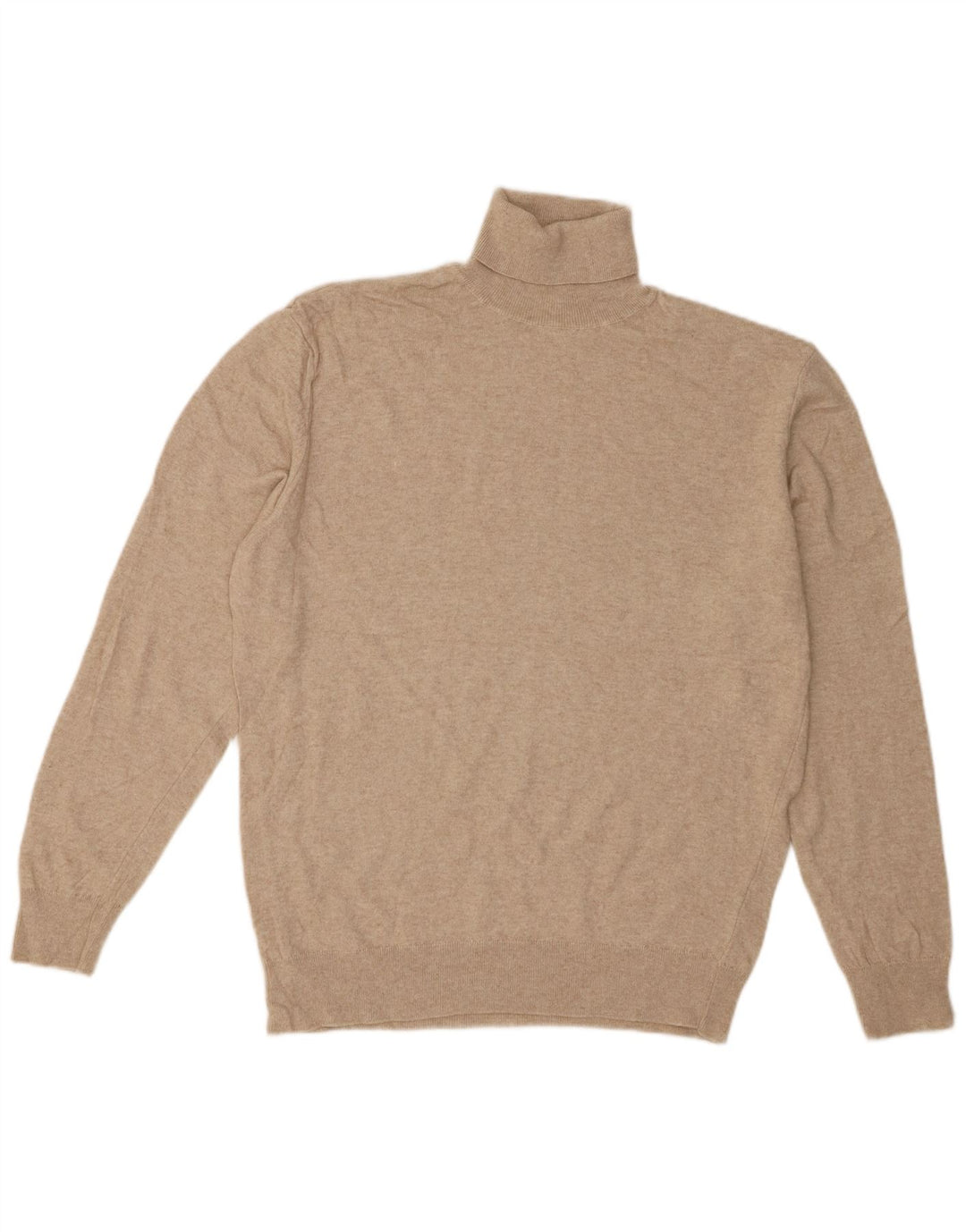 Rollkragenpullover für Herren von Zara, Größe L, Beige