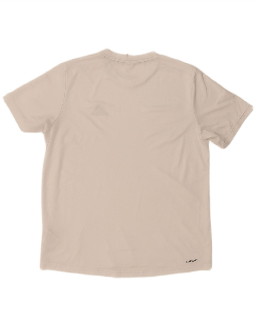 Adidas Herren Aeroready T-Shirt Top Mittelweißes Polyester