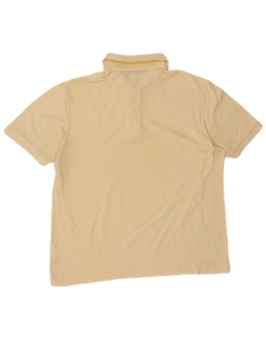 Sergio Tacchini Herren Poloshirt IT 50 mittelgelbe Baumwolle