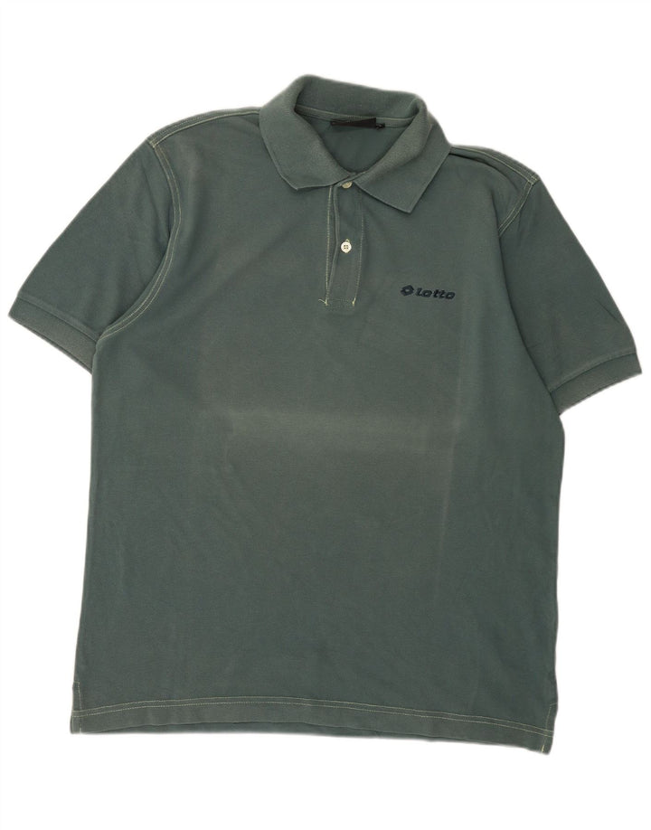 LOTTO Herren-Poloshirt, Größe L, Blau
