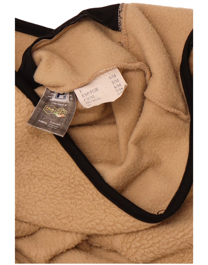 FILA Damen Fleecejacke UK 38 Medium Beige Polyester