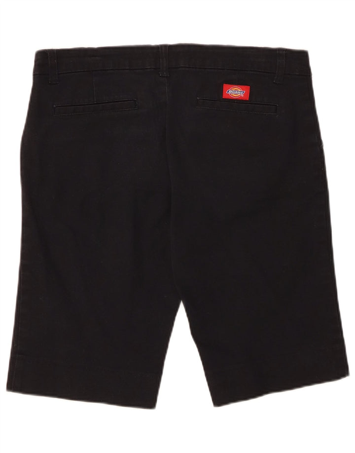 Dickies Damen Chinoshorts US 11 Large W32 Schwarze Baumwolle