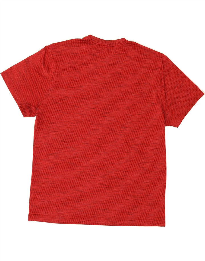 REEBOK Mens T-Shirt Top XL Red Flecked Vintage Reebok and Second-Hand Reebok from Messina Hembry 