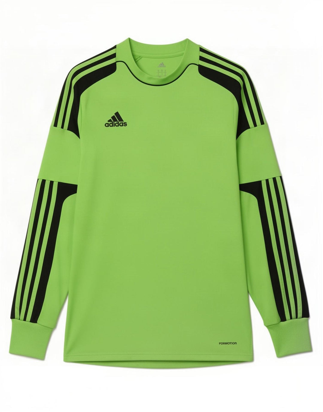 Adidas Herren Climacool Top Langarm Mittelgrünes Colourblock-Polyester