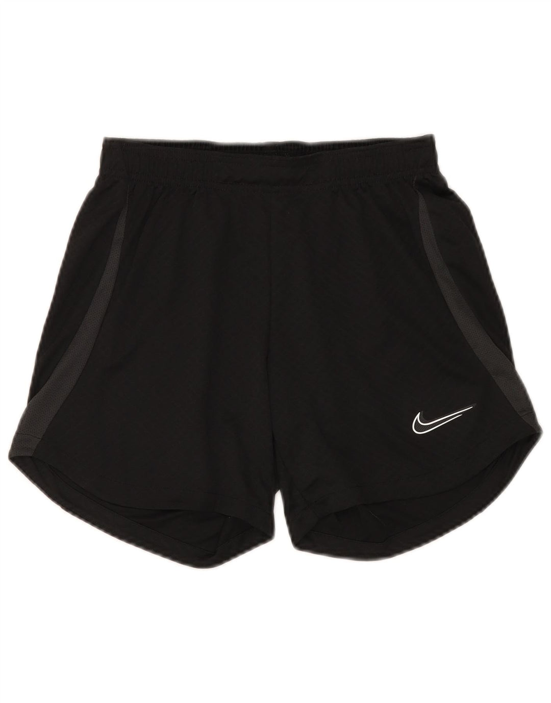 Nike Damen Dri Fit Sport Shorts UK 8 Small Schwarz Polyester