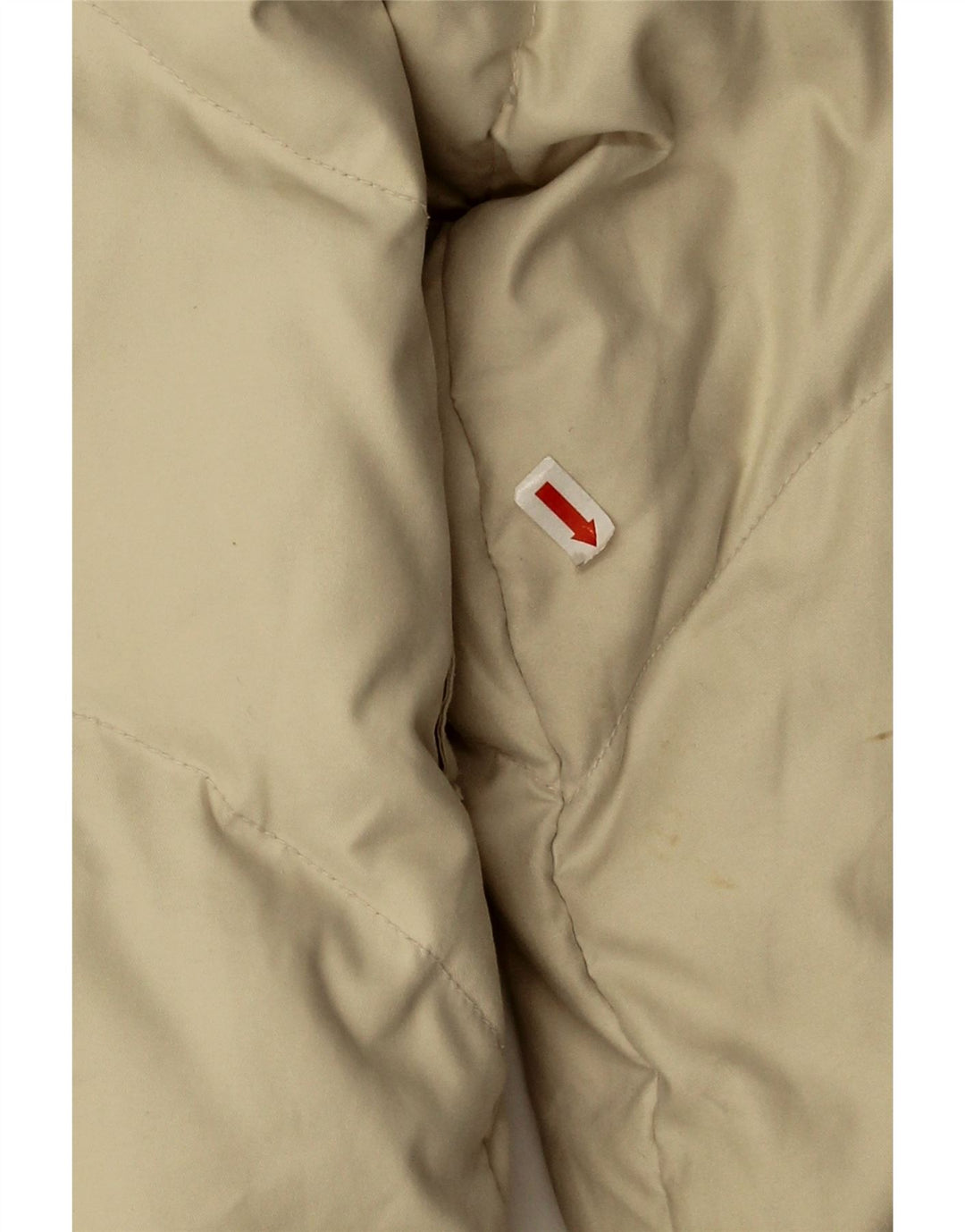 Diadora Mädchen übergroße wattierte Jacke, 9–10 Jahre, groß, beige, Polyester