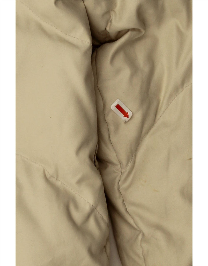 Diadora Mädchen übergroße wattierte Jacke, 9–10 Jahre, groß, beige, Polyester