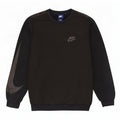 Nike Herren-Sweatshirt mit Grafik, groß, aus schwarzer Baumwolle