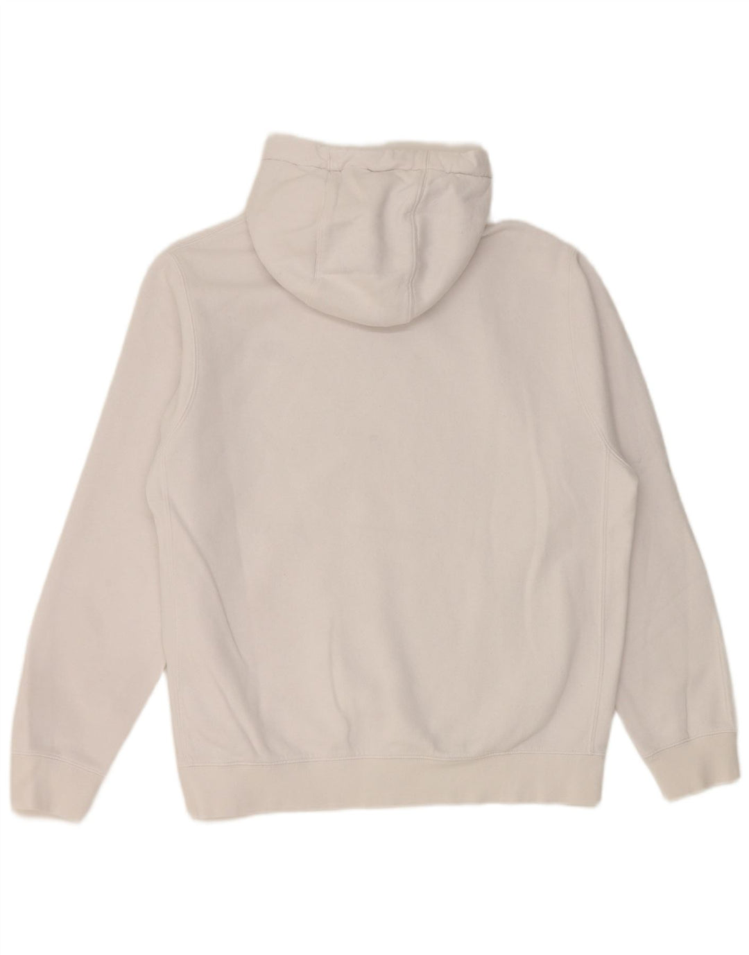 Nike Herren Kapuzenpullover aus mittelweißer Baumwolle