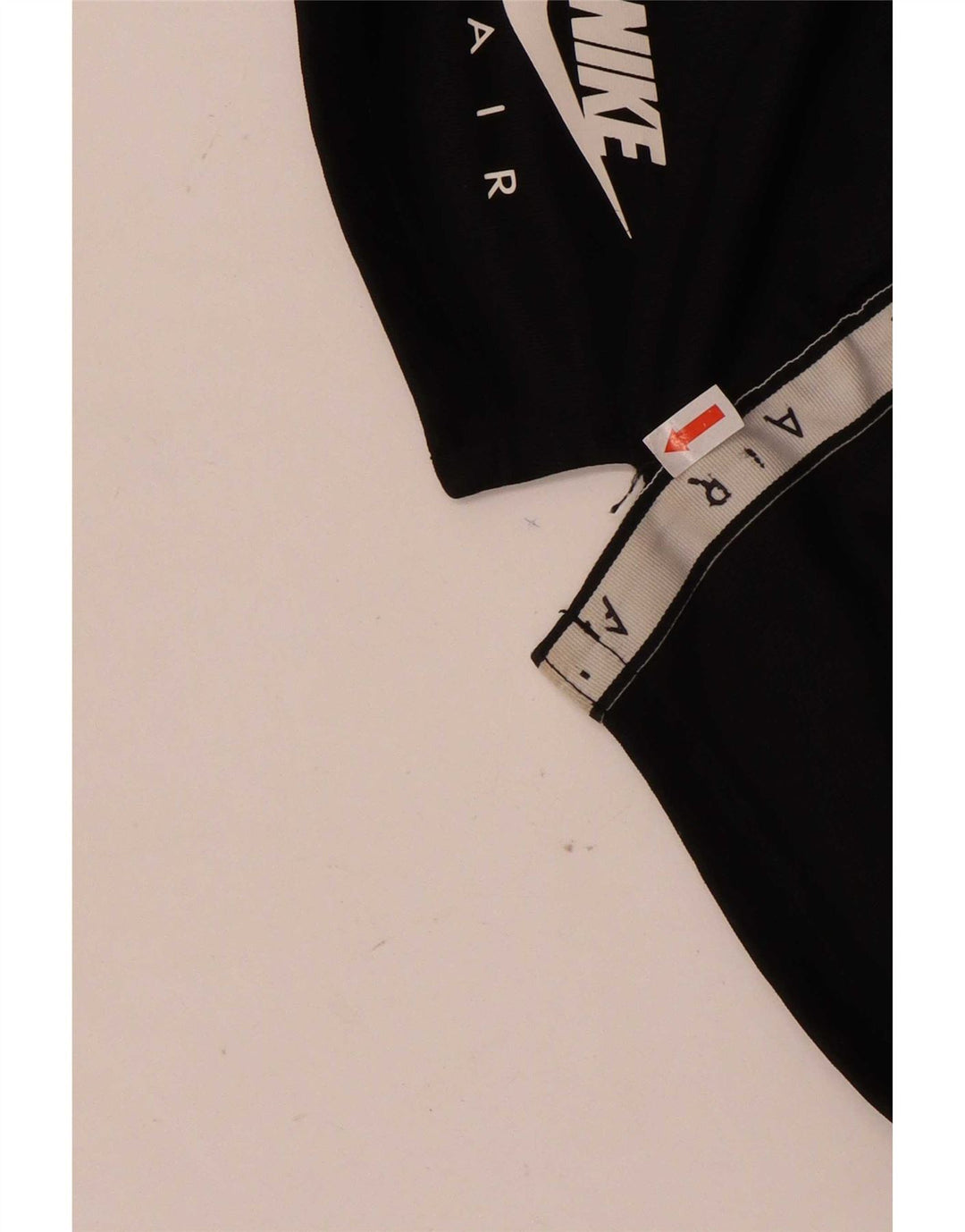 Nike Damen Graphic Sport Shorts UK 14 Mittelschwarzes Colourblock-Polyester