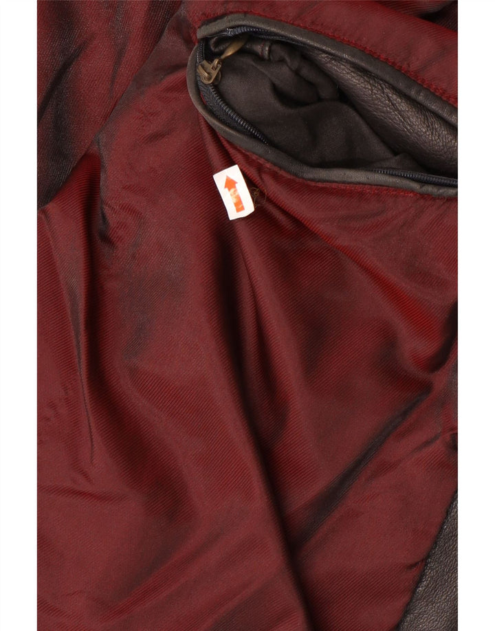 Liberty Herren Lederjacke IT 54 2XL Braunes Leder