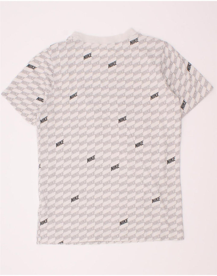 Nike Jungen T-Shirt mit Grafik, 10–11 Jahre, mittelweiß