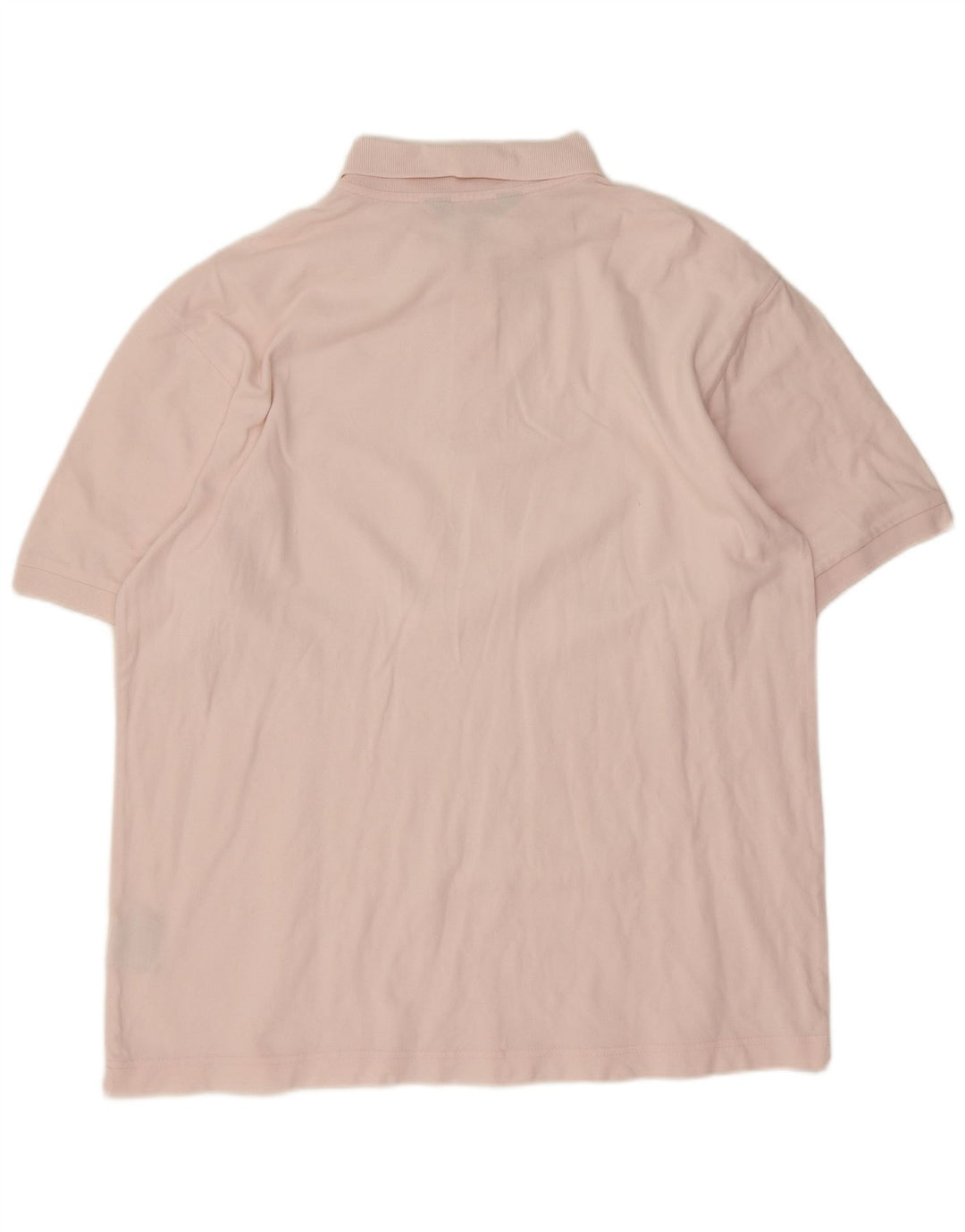 Kappa Herren-Poloshirt mit normaler Passform, groß, rosa Baumwolle