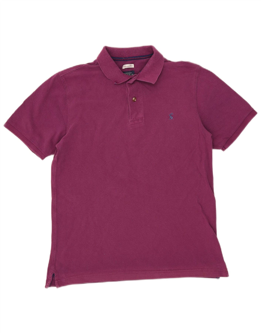 Joules Herren-Poloshirt mit klassischer Passform, Größe S, Lila