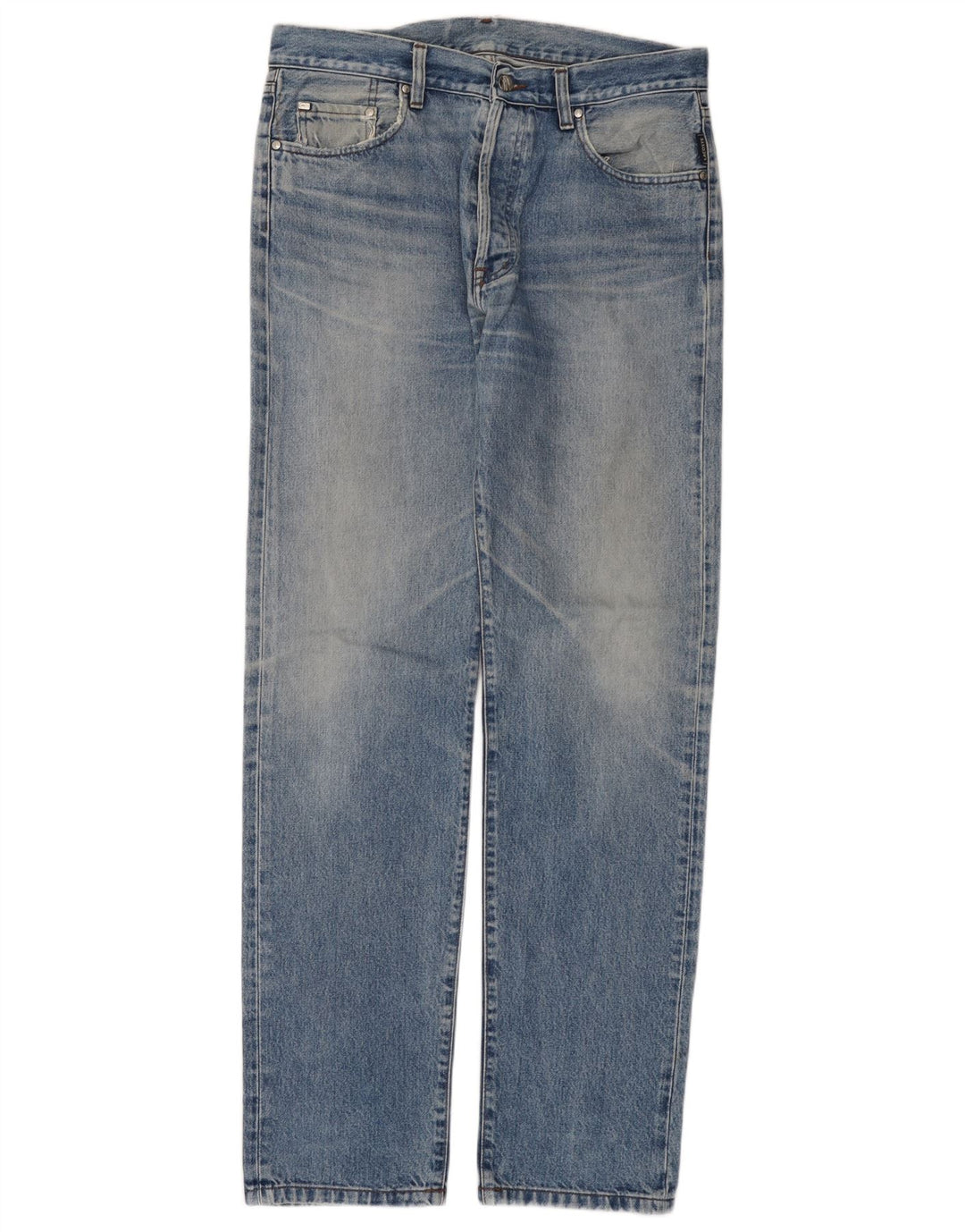 LACOSTE Herren Straight Jeans W34 L34 Blau