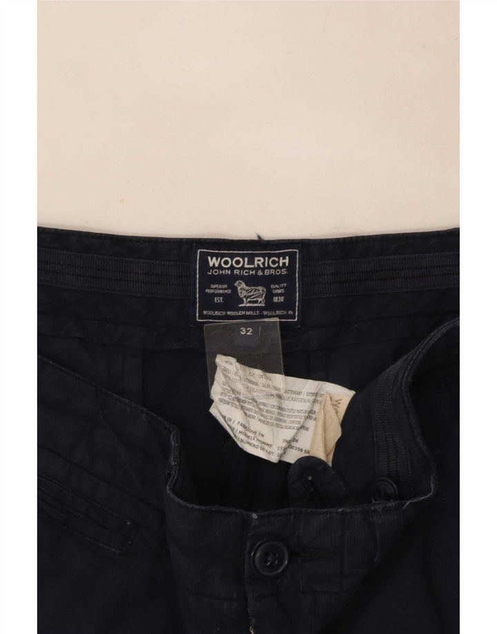 Woolrich Herren Freizeitshorts W32 Medium Marineblau