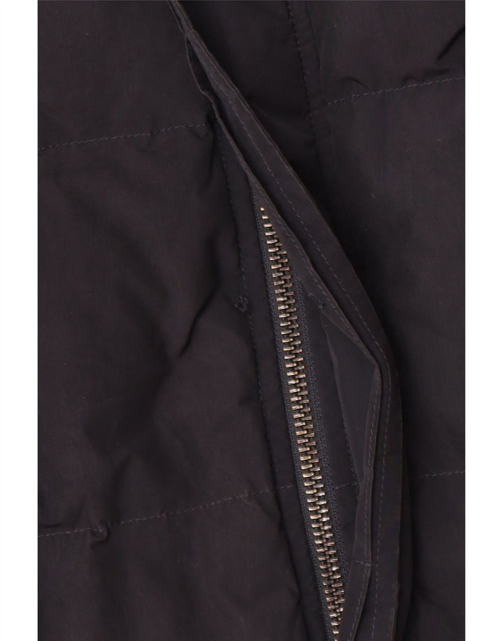 Woolrich Herren gepolsterter Mantel UK 38 Mittel Marineblau