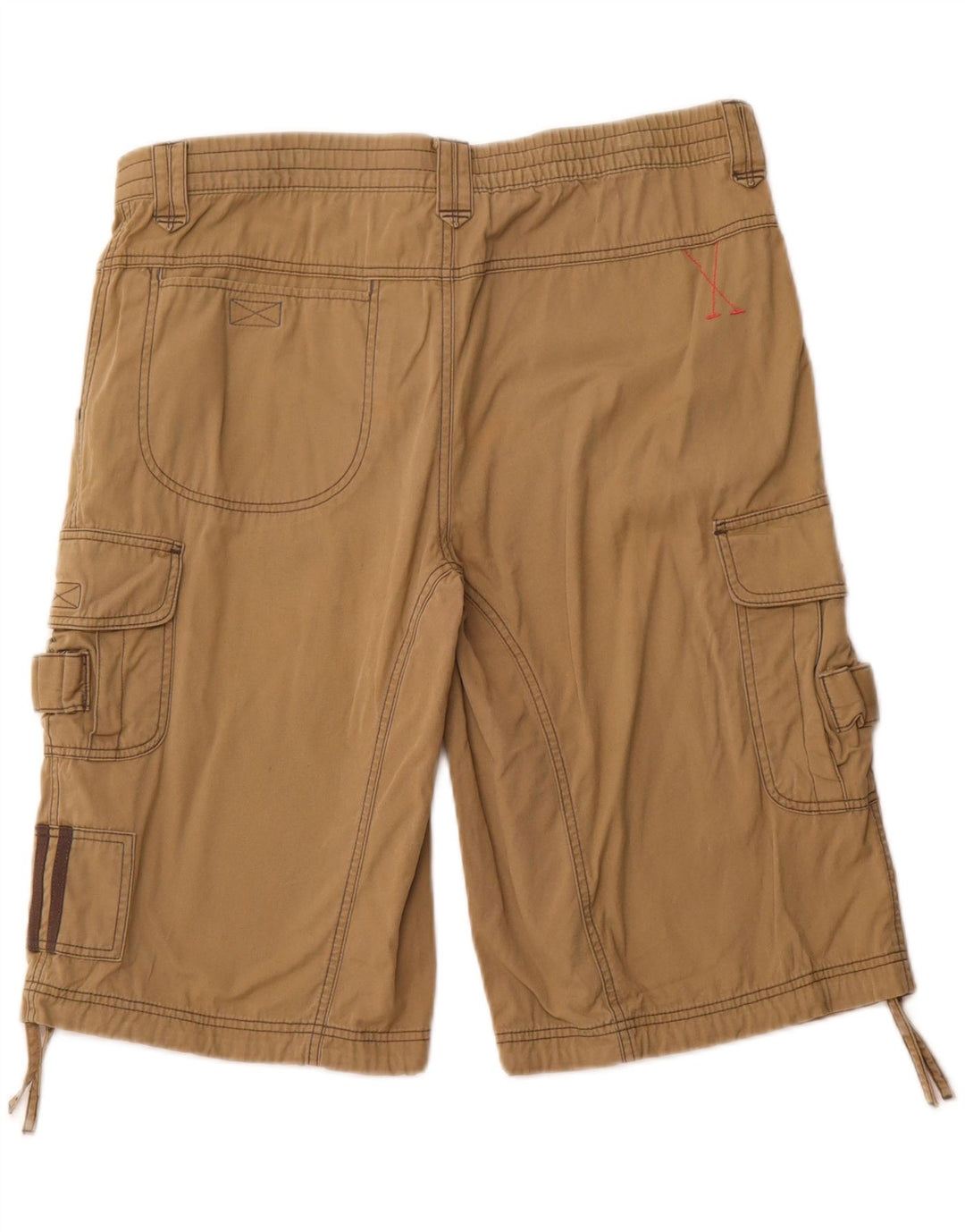 ADIDAS Herren Cargo-Shorts, Größe L, W36, Khaki, Baumwolle