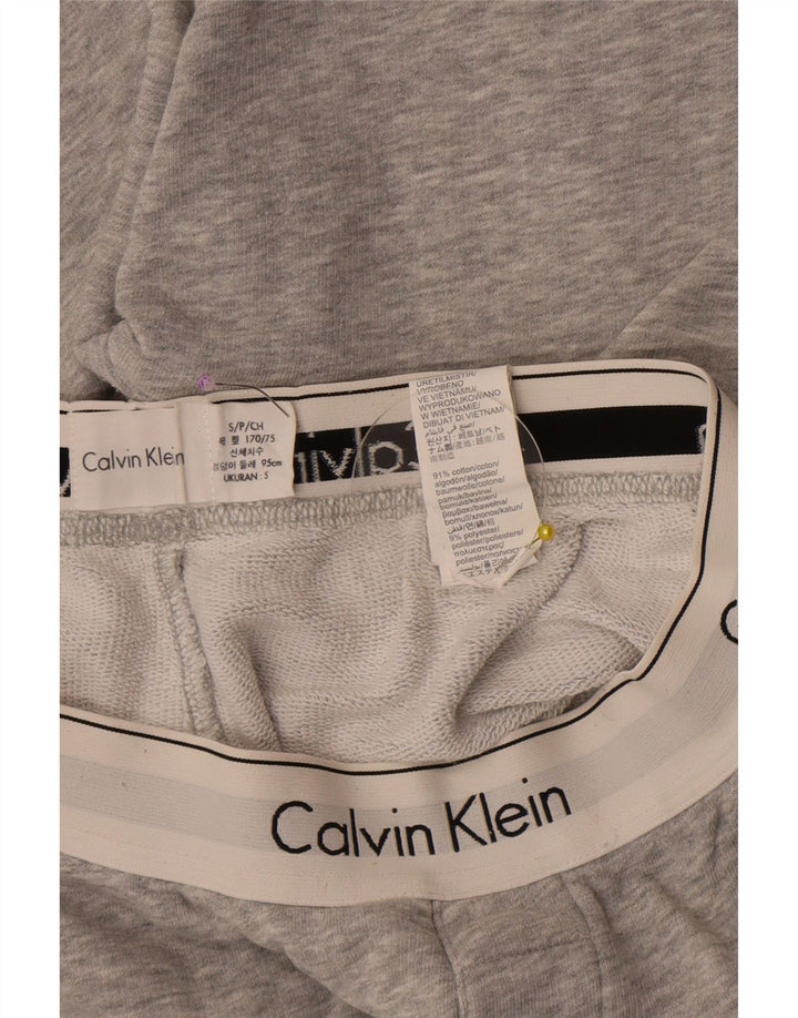 Calvin Klein Herren Graphic Sport Shorts Kleine graue Baumwolle