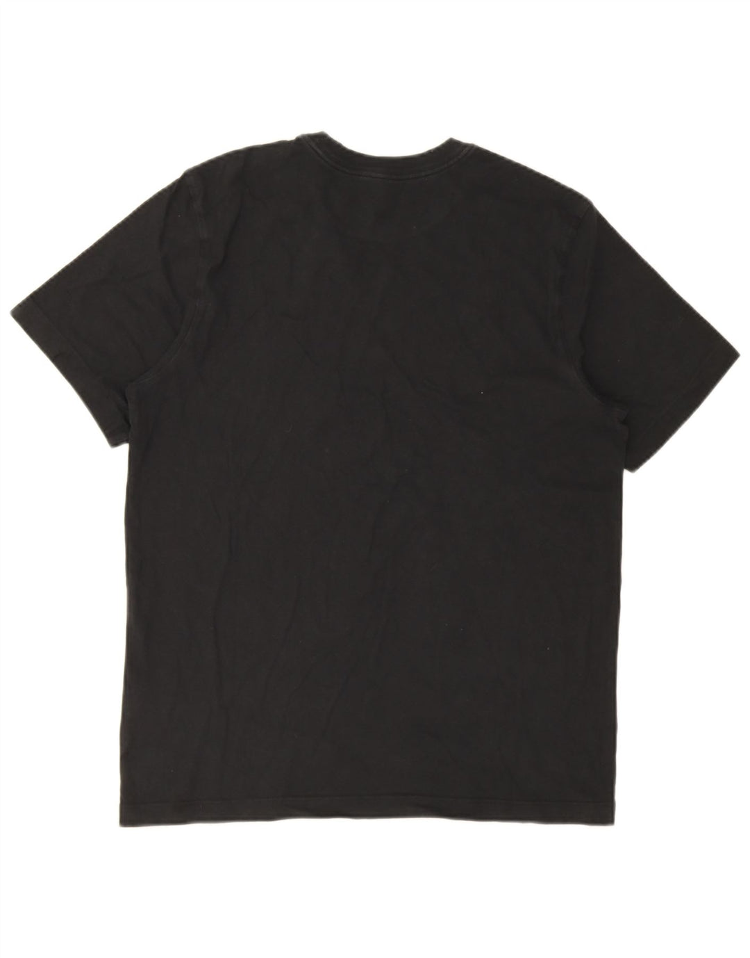 Nike Herren-T-Shirt mit Grafik, mittelgroß, schwarze Baumwolle