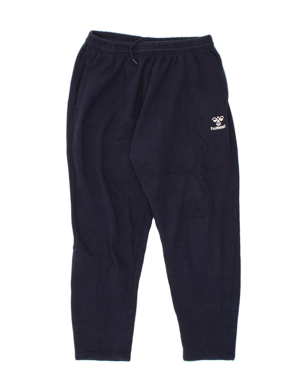 HUMMEL Mens Tracksuit Trousers Small  Navy Blue Cotton Vintage Hummel and Second-Hand Hummel from Messina Hembry 