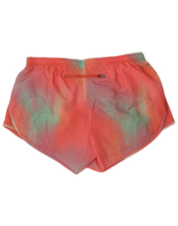 Nike Damen Dri Fit Sport Shorts UK 10 Small Mehrfarbig Tie Dye