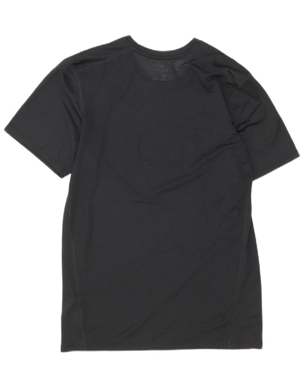 Nike Mens Dri Fit T-Shirt Top Small Black Polyester