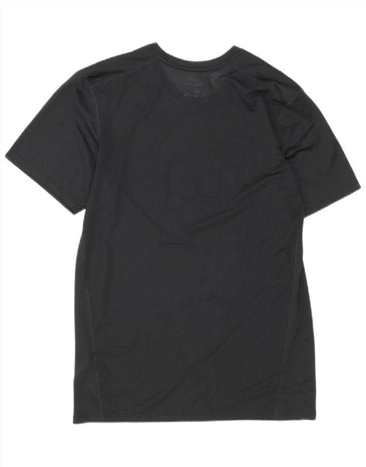 Nike Herren Dri Fit T-Shirt Top Small Schwarz Polyester