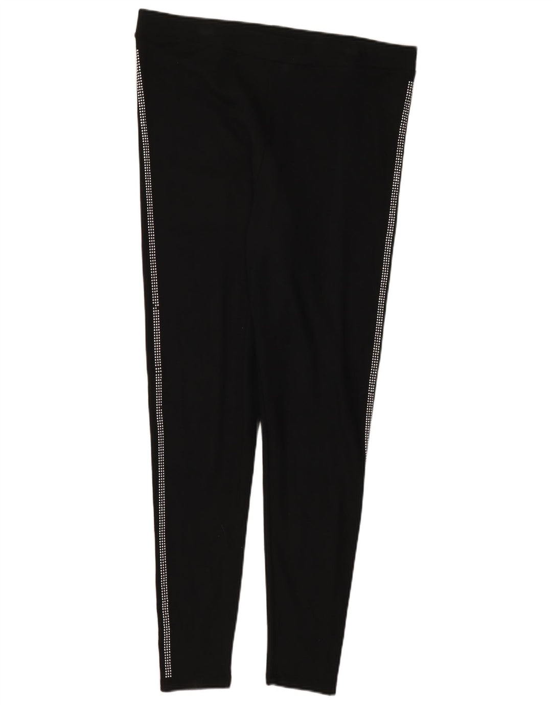 Marks & Spencer Damen Leggings UK 18 XL Schwarze Viskose
