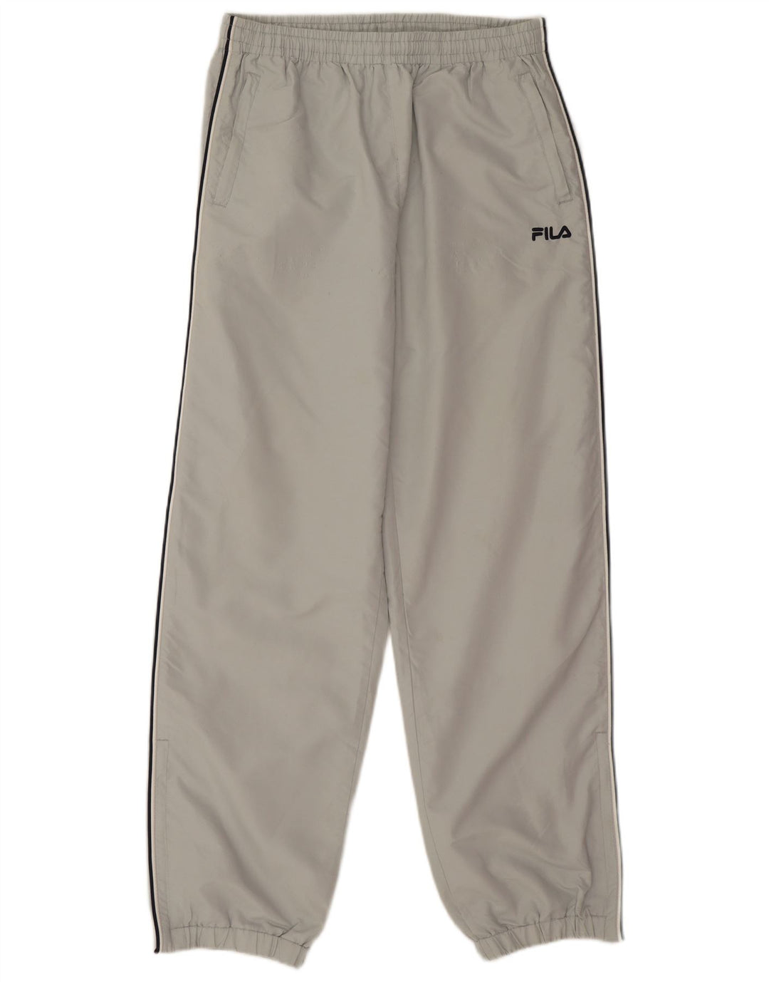 Fila Herren-Trainingsanzughose mit Grafik, Größe L, Grün, Polyester