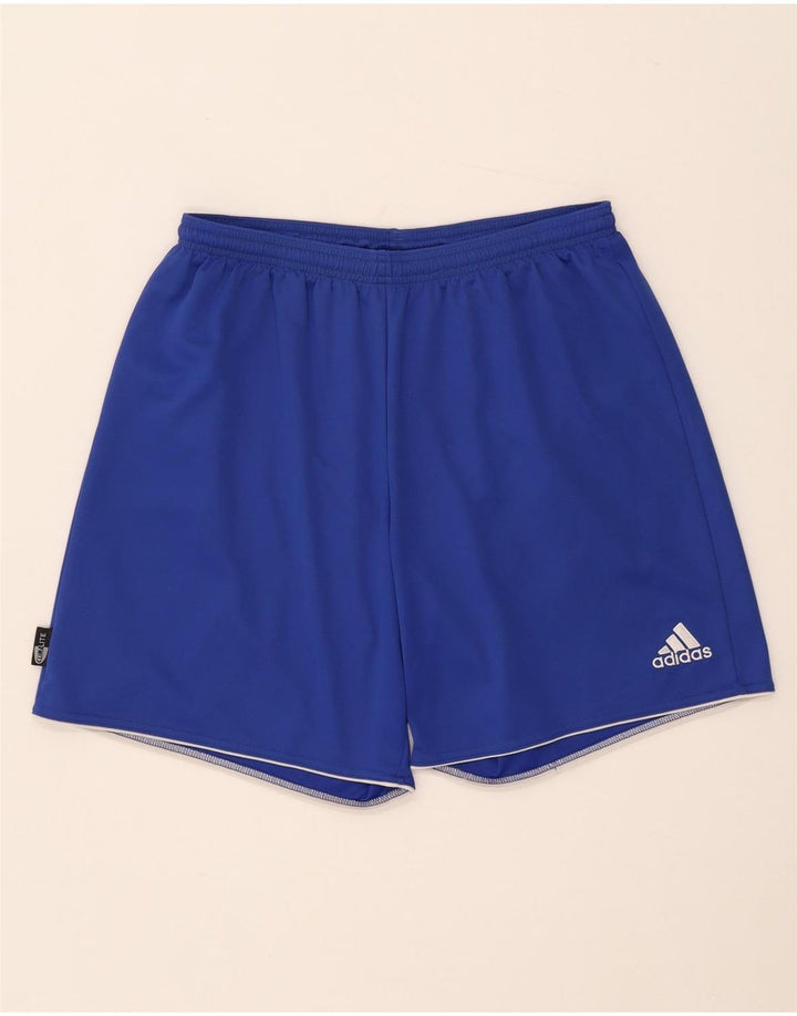 Adidas Herren Sportshorts, groß, aus blauem Polyester