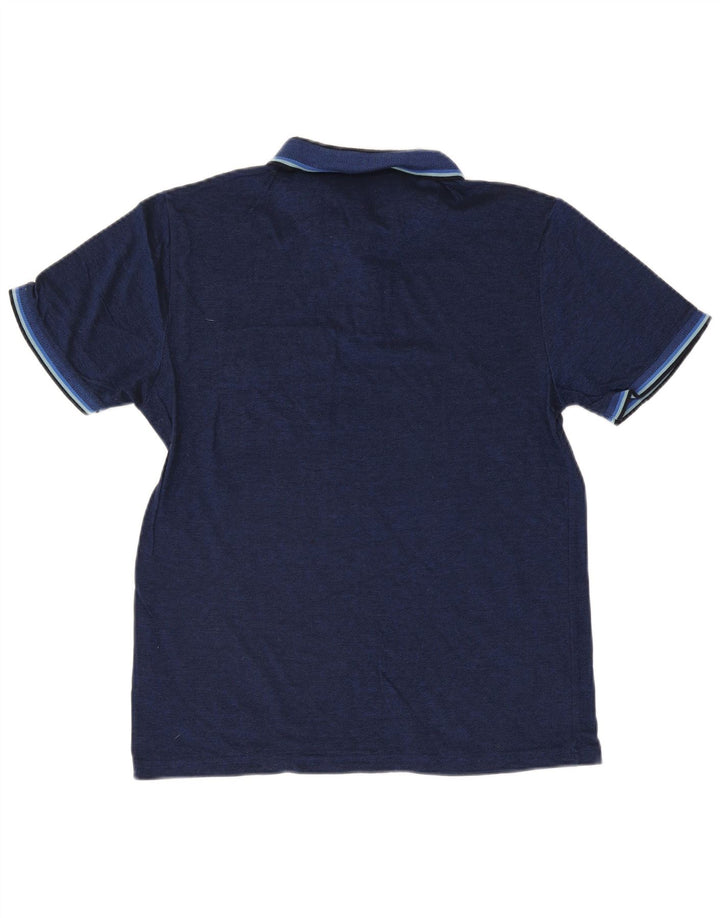 Penguin Herren-Poloshirt, groß, marineblau, gestreift, Baumwolle