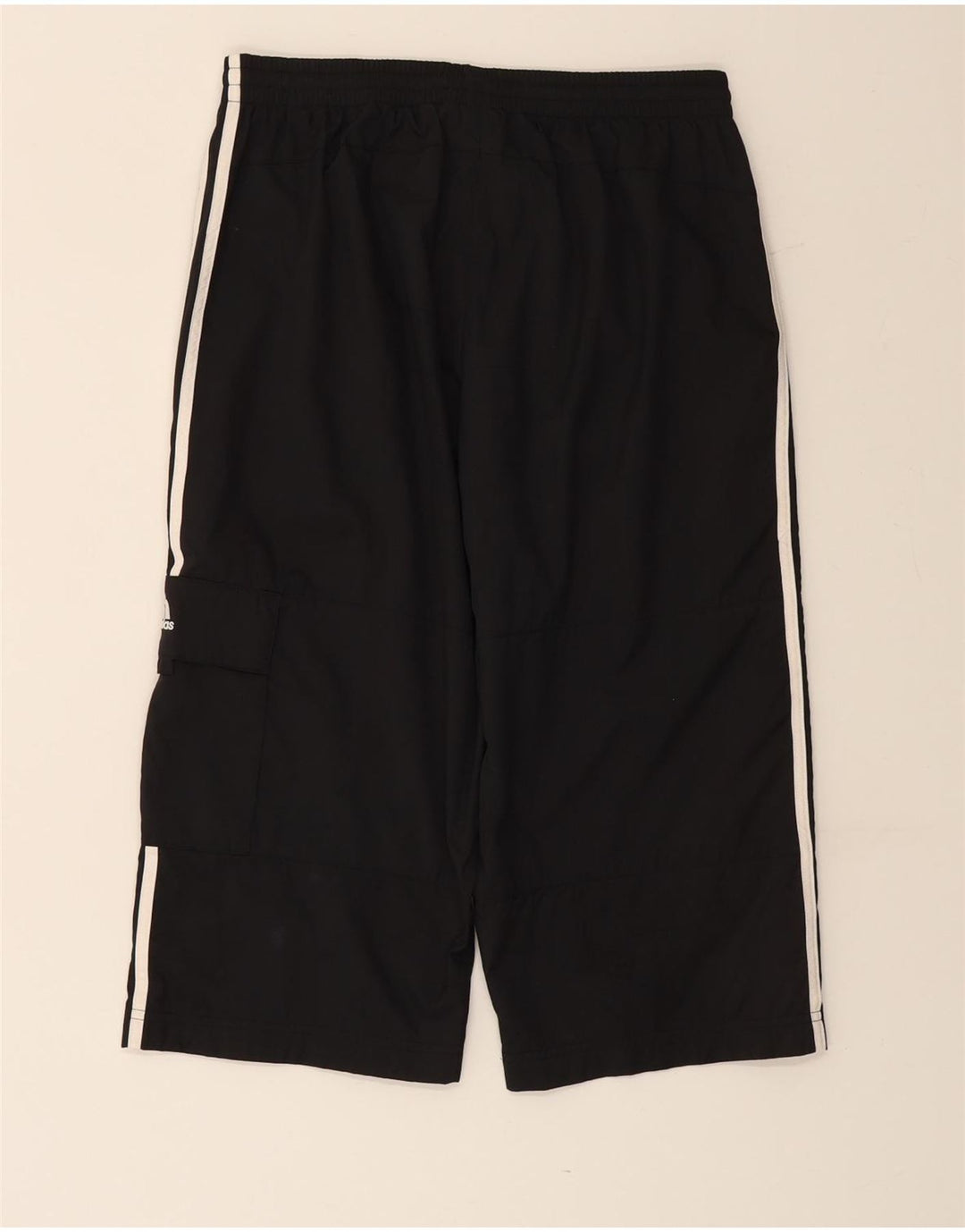 ADIDAS Herren Bermuda Sport Shorts Mittelschwarzes Polyester