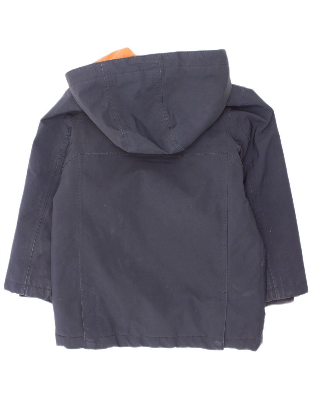 Joules wattierte Jungenjacke mit Kapuze, 4–5 Jahre, marineblaues Polyester