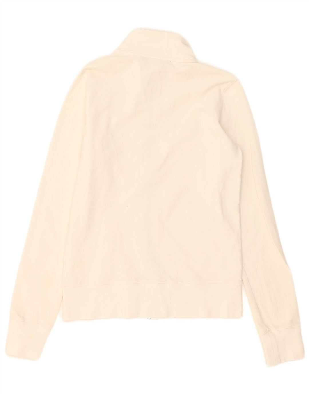 Calvin Klein Jeans Damen-Trainingsanzug-Oberteiljacke UK 12 Medium Off White