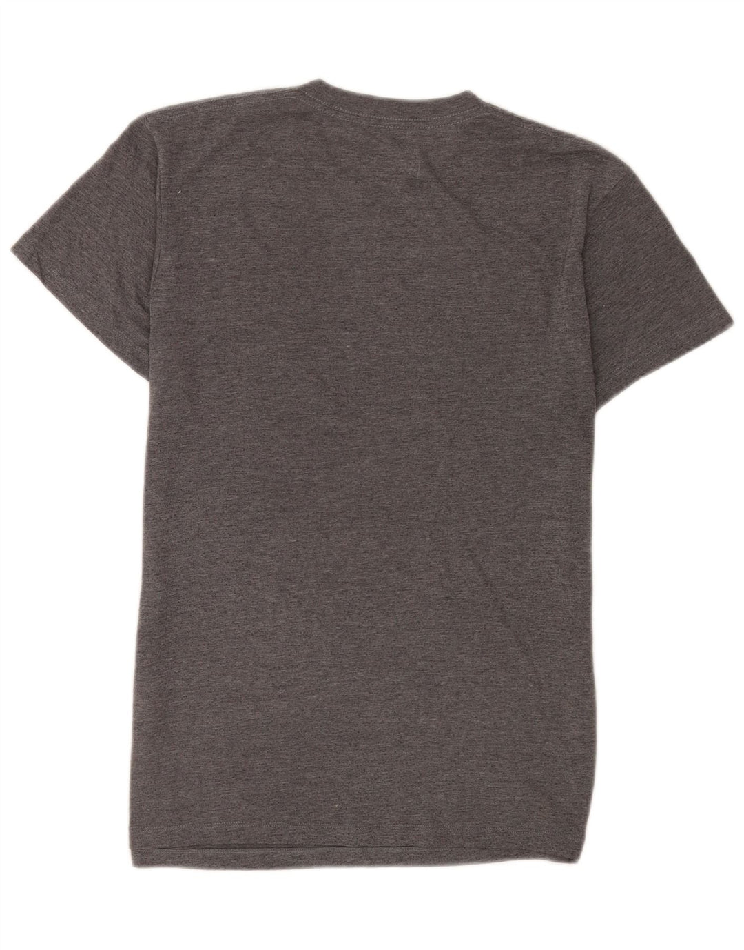 Vans Custom Fit T-Shirt-Oberteil für Herren aus mittelgrau melierter Baumwolle