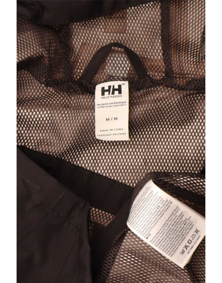 Helly Hansen Damen-Regenjacke mit Kapuze, UK 14, mittelschwarz, Polyester