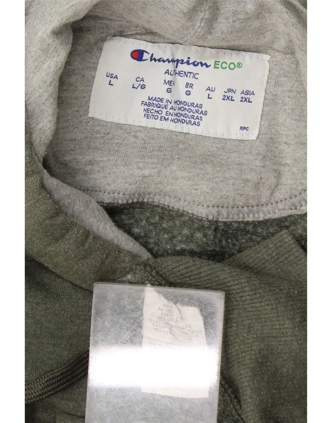 Champion Herren-Kapuzenpullover, groß, Khaki, Baumwolle