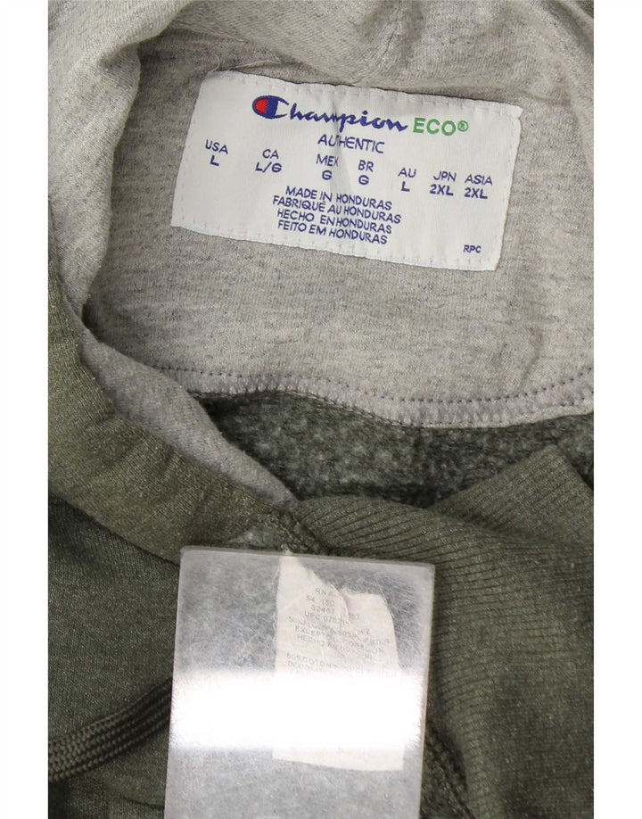 Champion Herren-Kapuzenpullover, groß, Khaki, Baumwolle