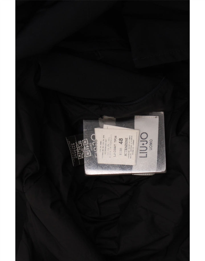 Liu Jo Herren-Blazer mit 3 Knöpfen, Größe IT 48, mittelmarineblau, Polyester