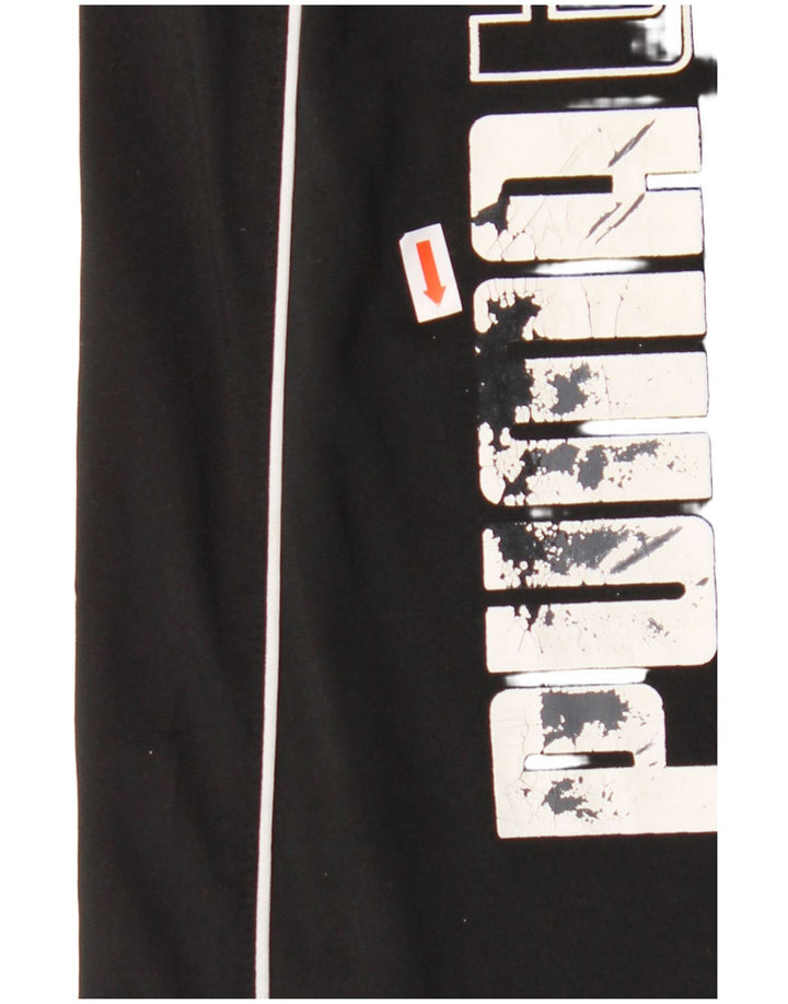 PUMA Jungen Graphic Trainingshose Jogger 13-14 Jahre XL Schwarz