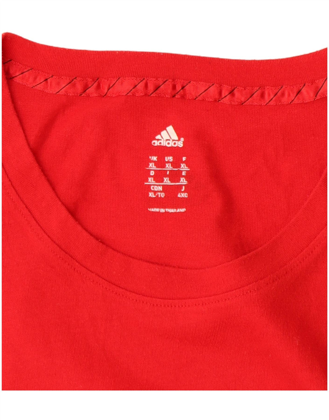 Adidas Herren Grafik T-Shirt Top XL Rot