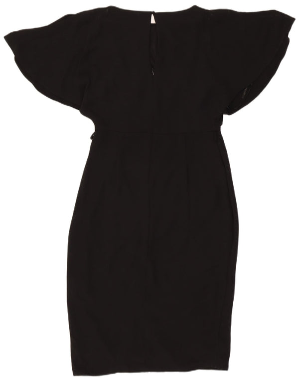 Coast Damen Etuikleid UK 14 Medium Schwarz Polyester
