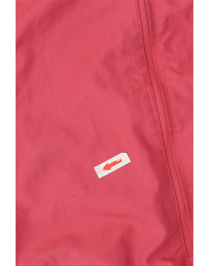 Nike Damen Storm-Fit Regenjacke UK 12 Mittelrosa Colourblock-Polyester