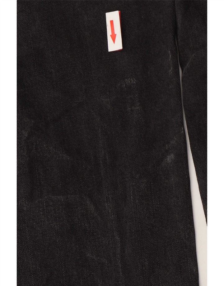 Chaps Damen Straight Jeans US 6 Medium W30 L30 Graue Baumwolle