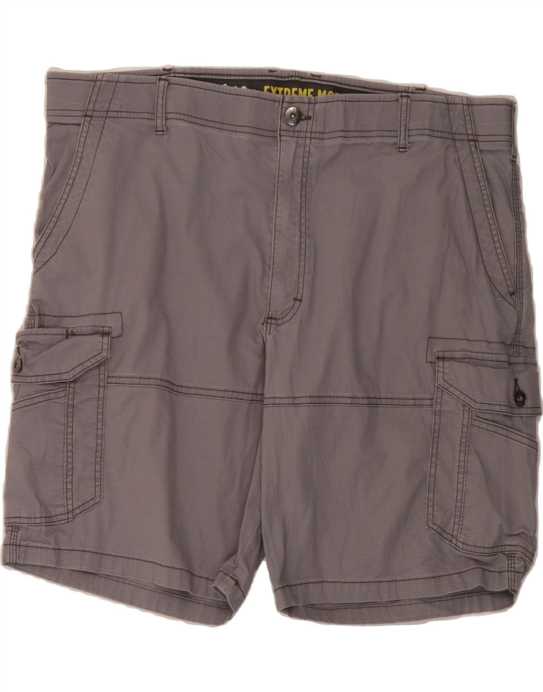 LEE Mens Extreme Motion Cargo Shorts W42 2XL Grey Cotton Vintage Lee and Second-Hand Lee from Messina Hembry 