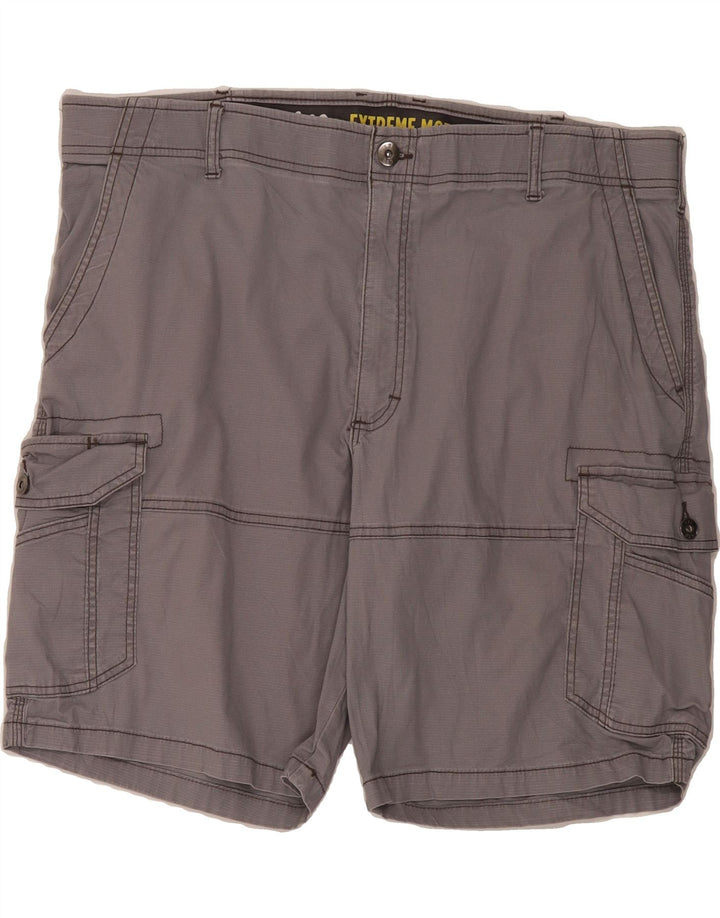 LEE Mens Extreme Motion Cargo Shorts W42 2XL Grey Cotton Vintage Lee and Second-Hand Lee from Messina Hembry 