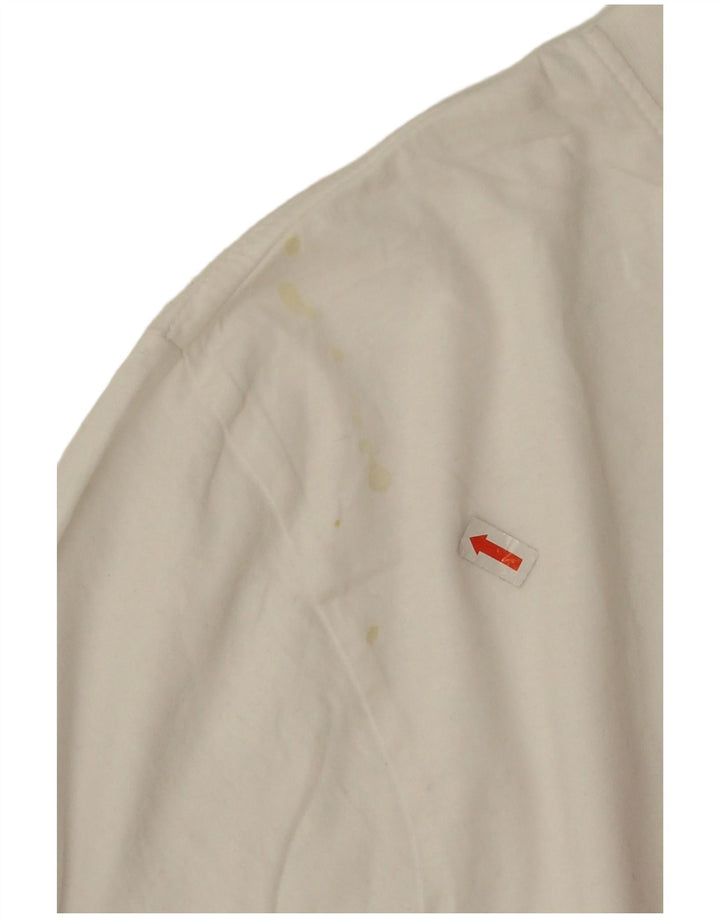 Billabong Herren Graphic Top Langarm XL Weiße Baumwolle