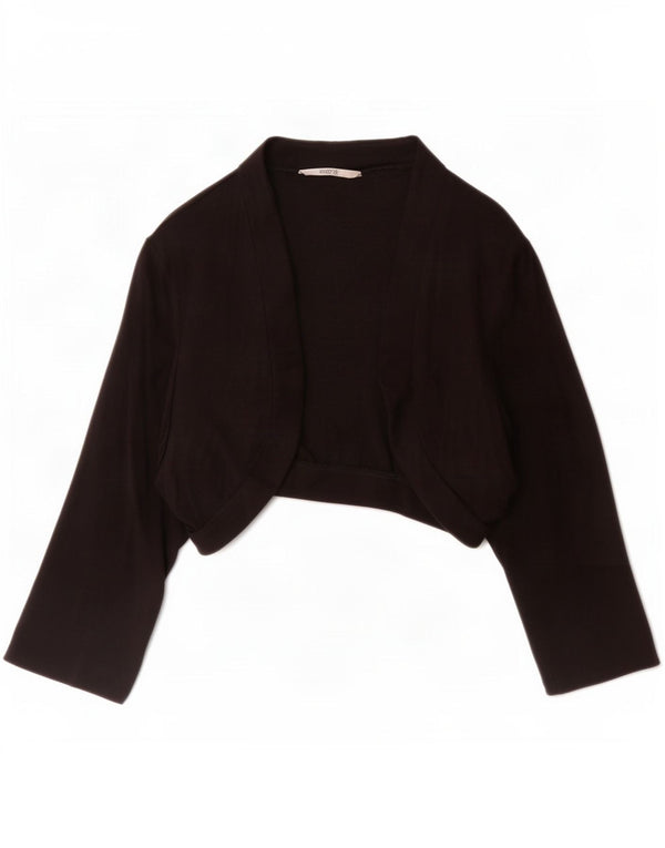 Marks & Spencer Damen Bolero Cardigan Top UK 18 XL Schwarz