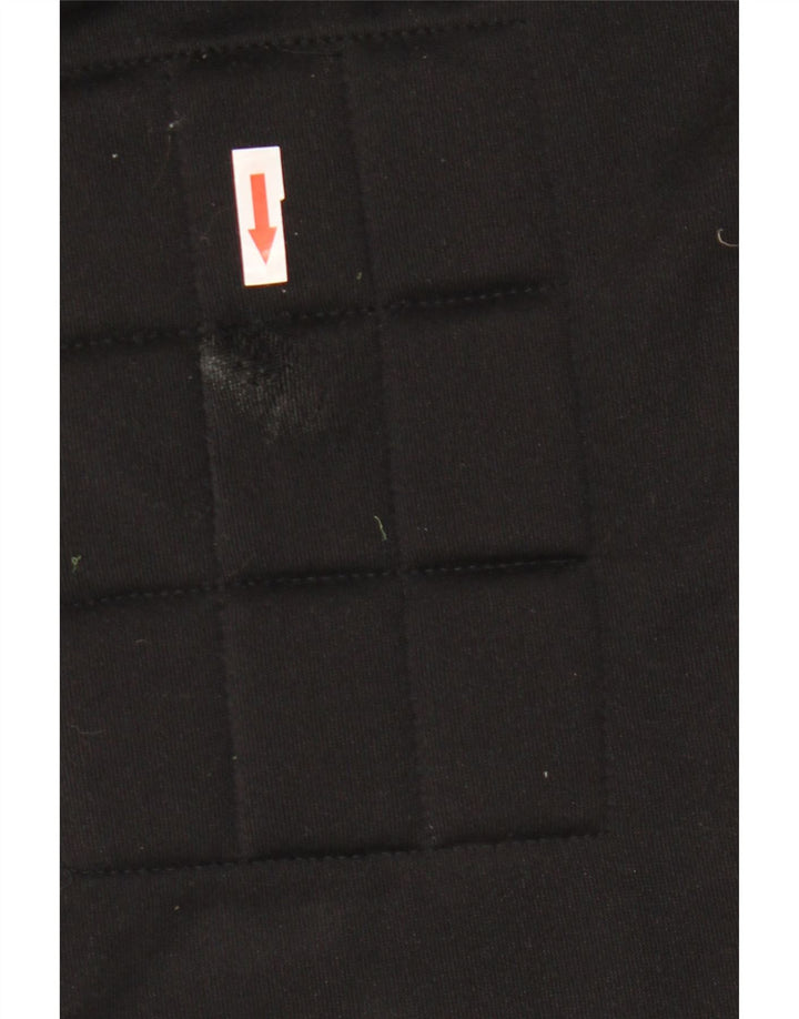 Asics Herren-Trainingshose mit Steigbügel, groß, aus schwarzem Polyester